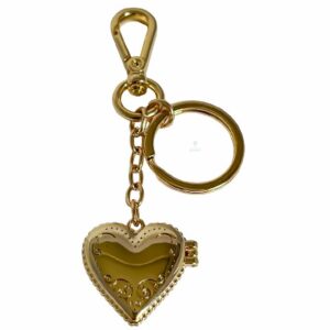 Chaveiro Relicário Nevada Dourado